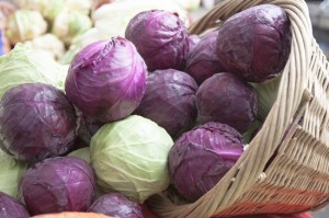 Vegetable, Red Cabbage, Cabbage,
