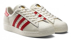 Adidas-Superstar-80s-Vintage-แถบแดง